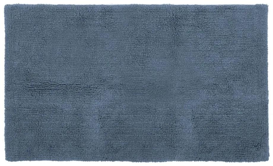Синя памучна постелка за баня Luca, 60 x 100 cm - Tiseco Home Studio