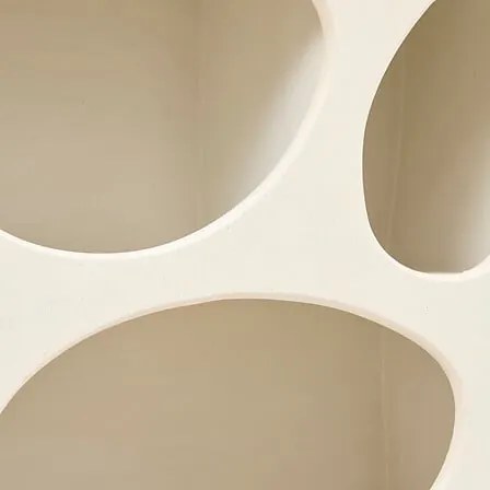 Скрин atmosphera Chesni, 6 ниши, MDF, Слонова кост,  80x36x181 cm