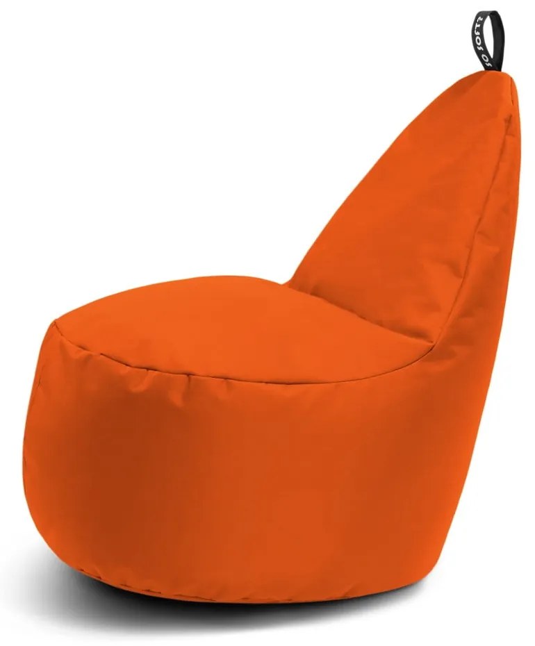 Оранжев детски пуф Lull M – So Soft?