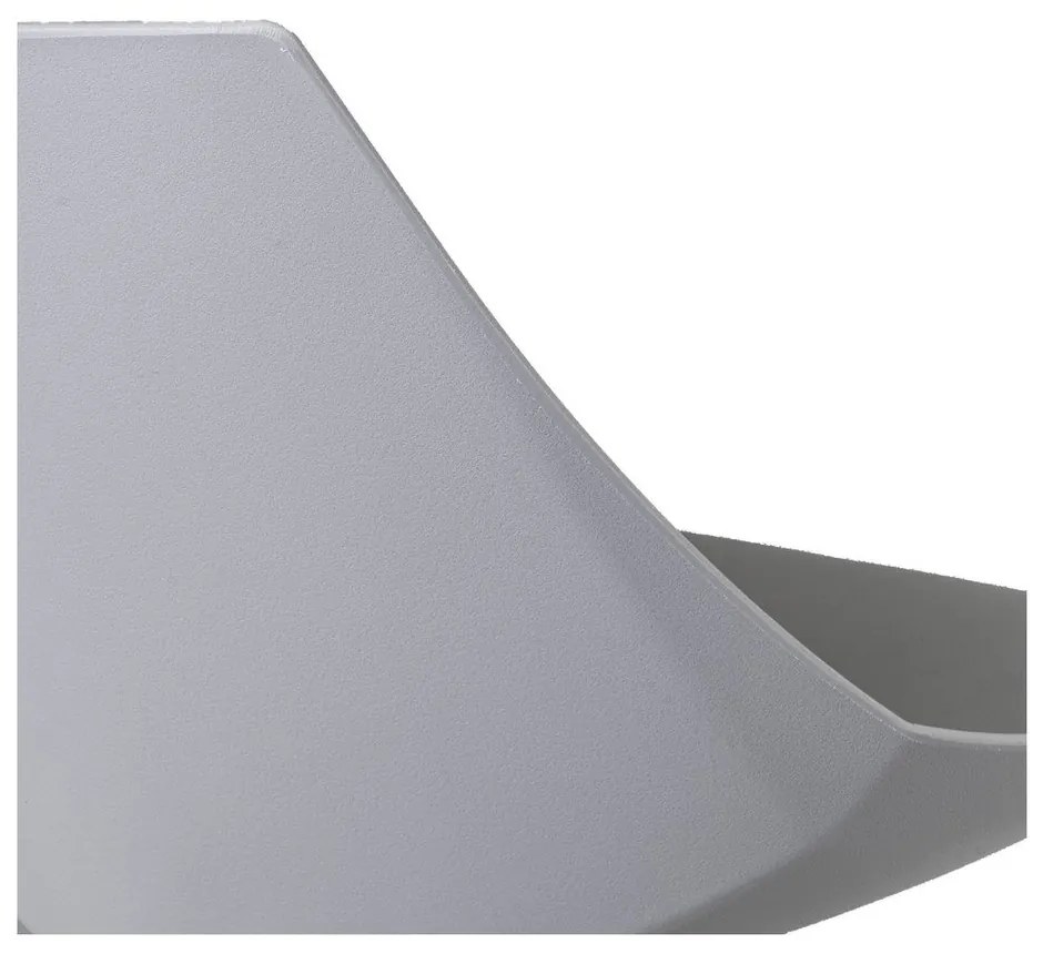 Сиви бар столове в комплект от 2 бр. с регулируема височина от имитация на кожа (височина на седалката 56,5 cm) – Casa Selección