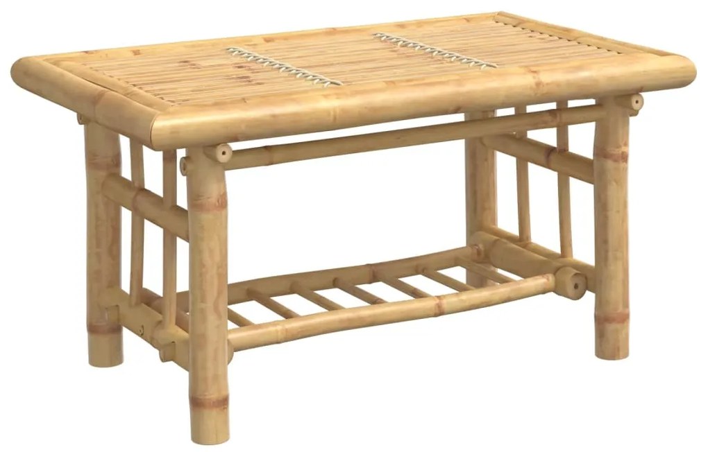 368045 vidaXL Маса за кафе 70x45x36 см бамбук