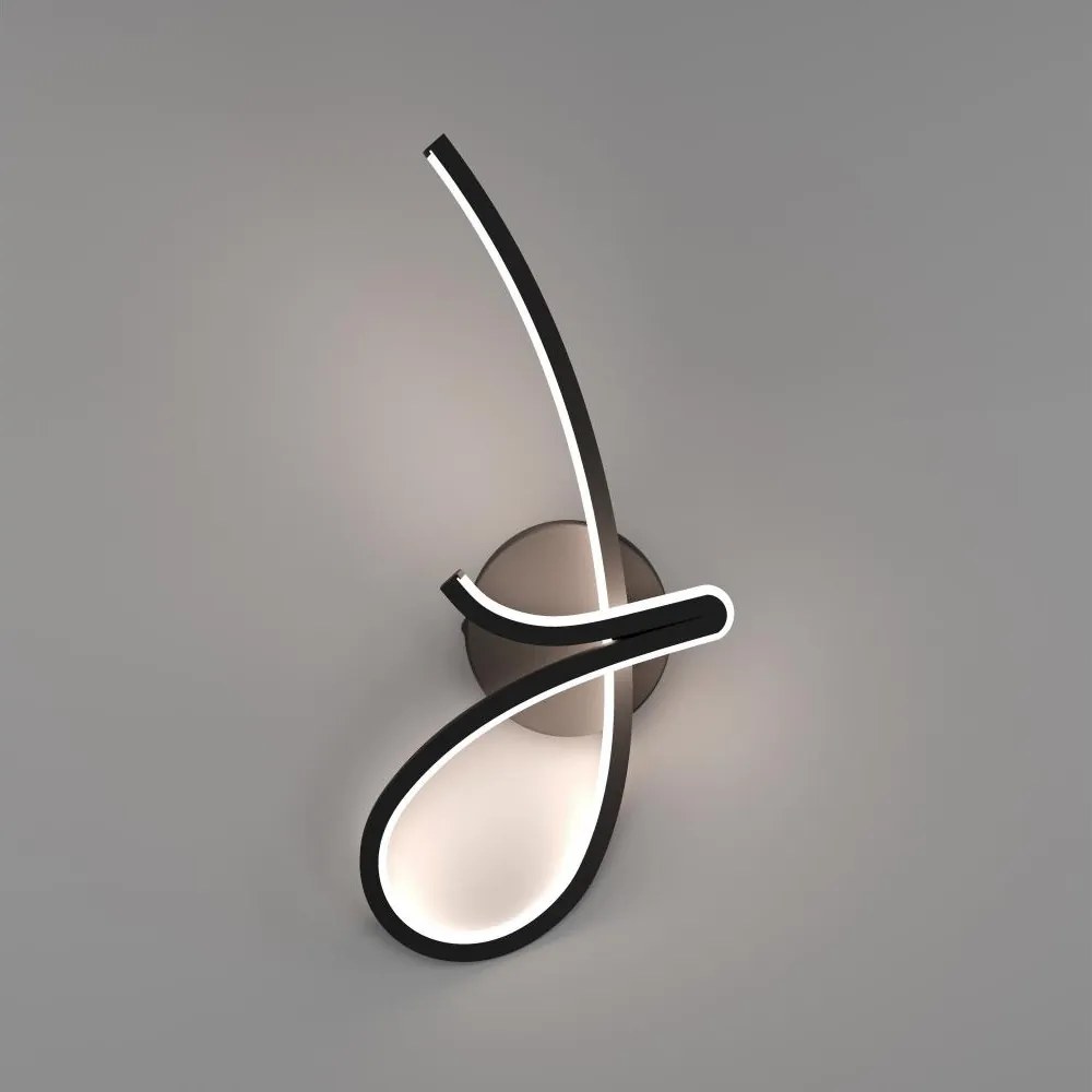 Eglo 902347 -LED стенен аплик CARDONCITO LED/12W/230V 2700/4000/6500K черен