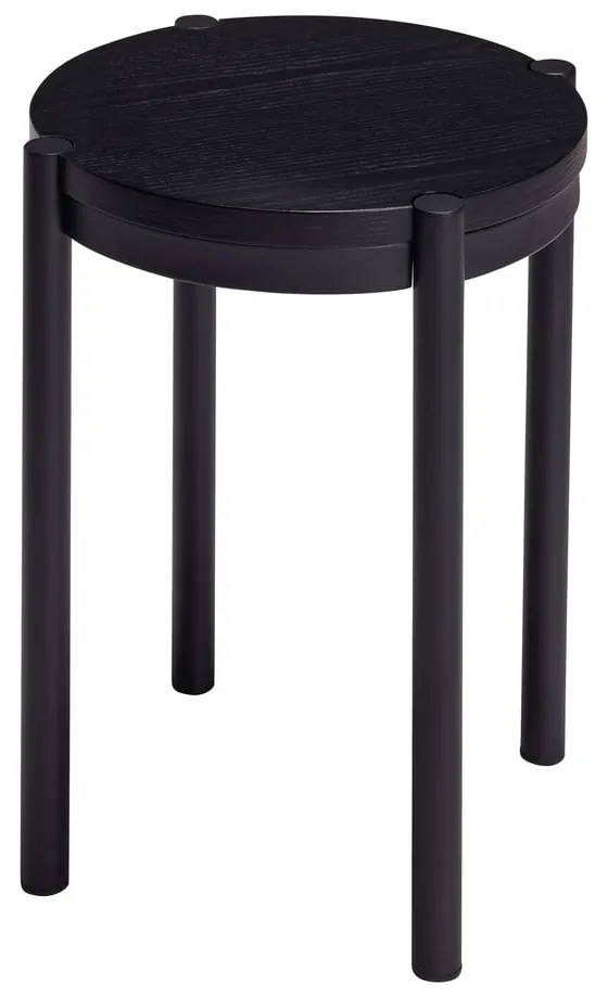 Черен стол Oto – Hübsch