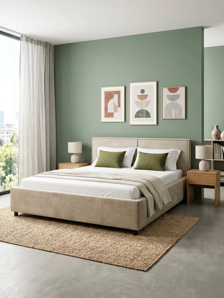 Тапицирано легло Herrera-140 x 200