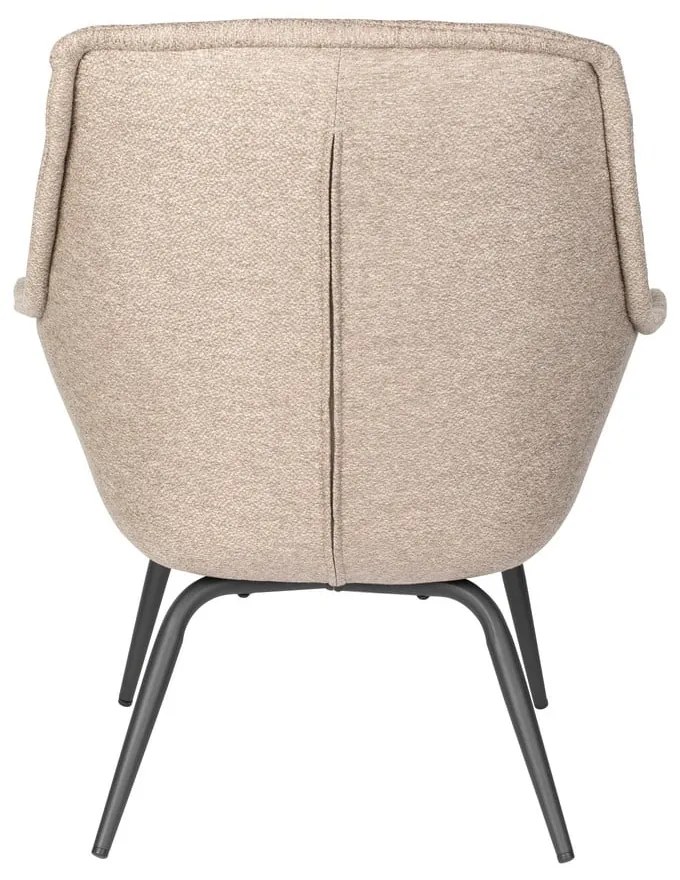 Бежово кресло Comfortable – White Label