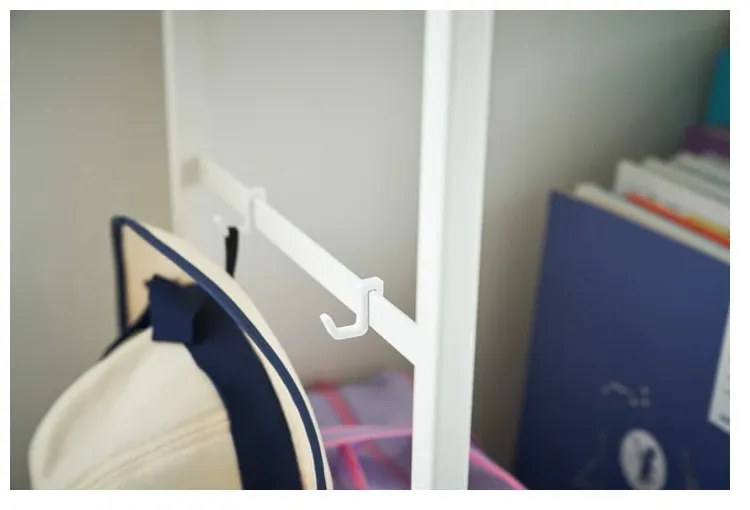 Бял метален подвижен стелаж 42x60 cm Tower – YAMAZAKI