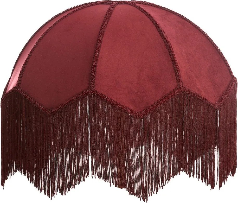 Абажур цвят бордо ø 45 cm Malacia – Light &amp; Living