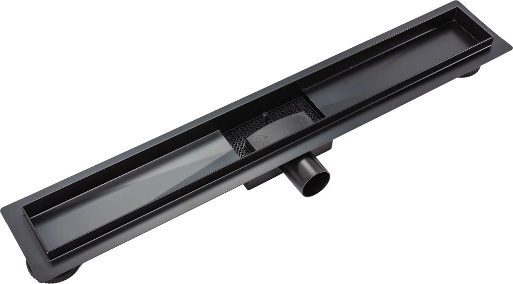 Линеен сифон Rea Neox Black Matt 50