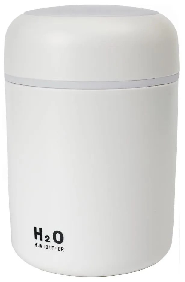 LED RGB Ултразвуков аромадифузер и овлажнител на въздуха LED/2W 300ml бял