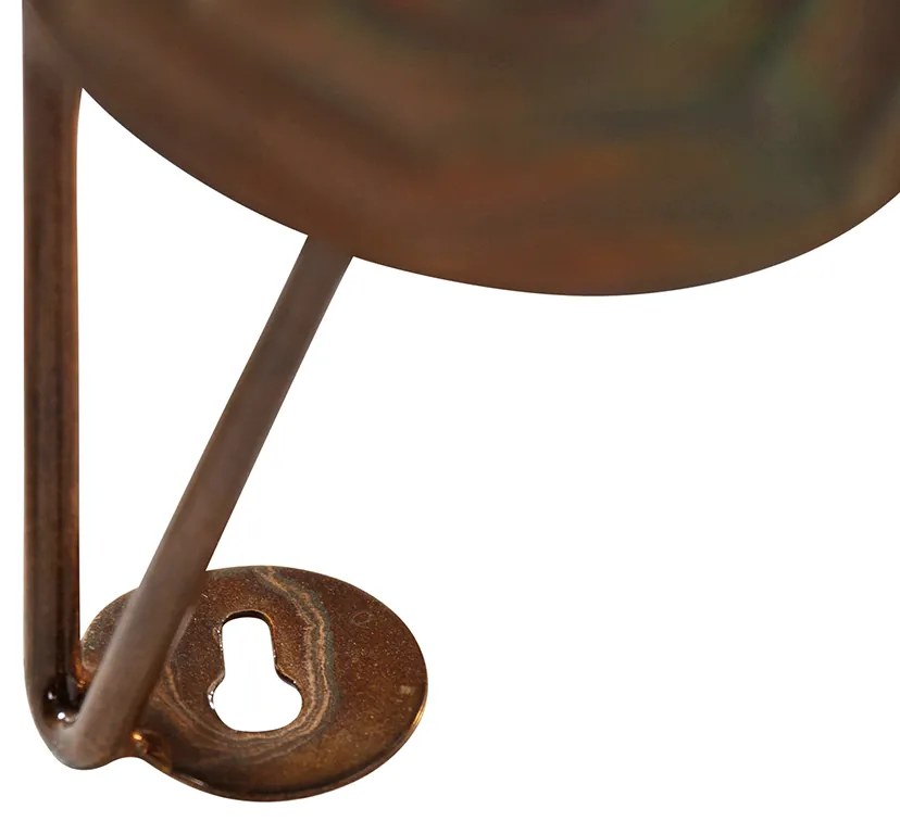 Стенна лампа в стил арт деко мед 77 см - Circles