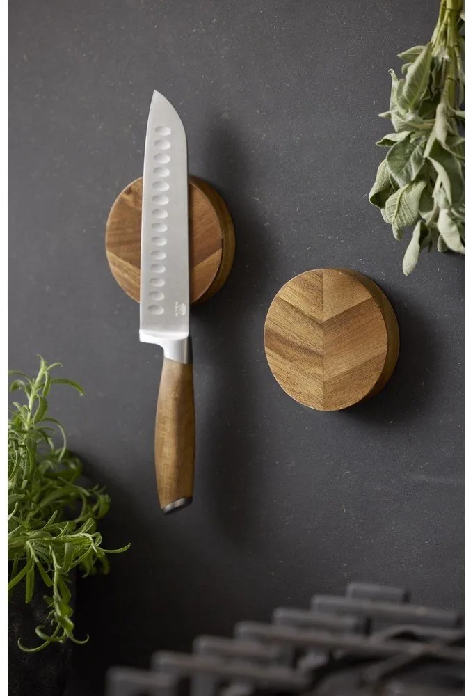 Дървена магнитна поставка за ножове – Holm