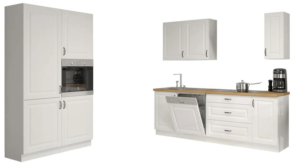 Кухненски състав Retroline III-Leuko