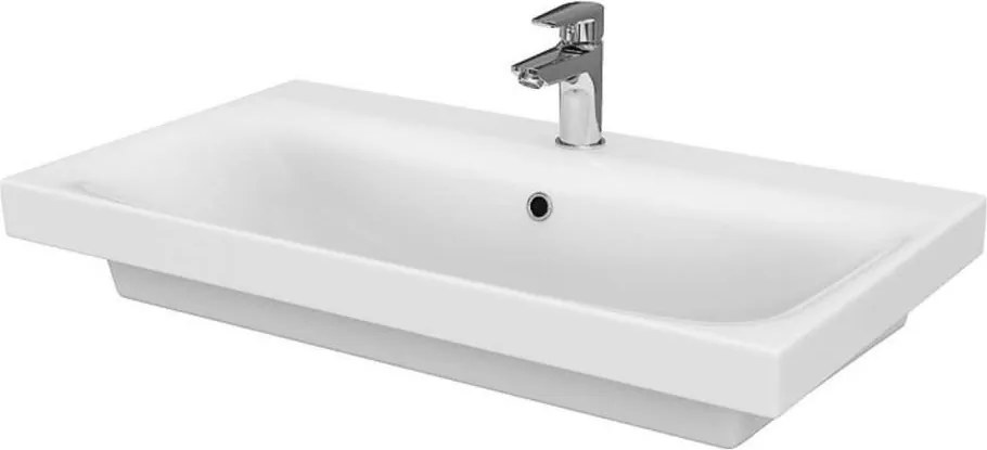 Cersanit K116-013-ECO - MODUO мивка за плот/за стенен монтаж 45x80 cm керамика/бяла