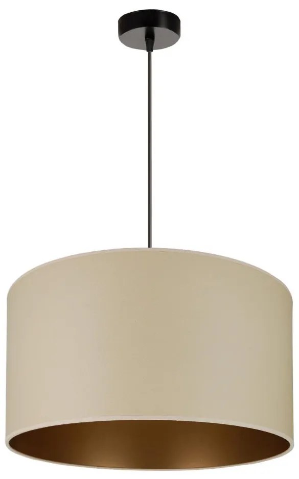 Brilagi - Полилей OREGON ROLLER VEGE 1xE27/15W/230V, Ø 45 см, бежов