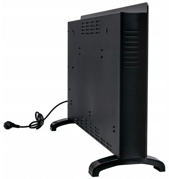 Конвекторна печка Elite WGPHD-22, 2200W, Стъклен панел, 50 C, Wi-Fi, Таймер, LED екран, Черен