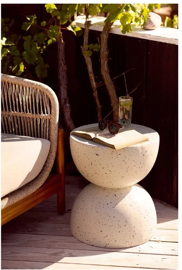 Керамична кръгла градинска масичка ø 40 cm Bonita – House Nordic