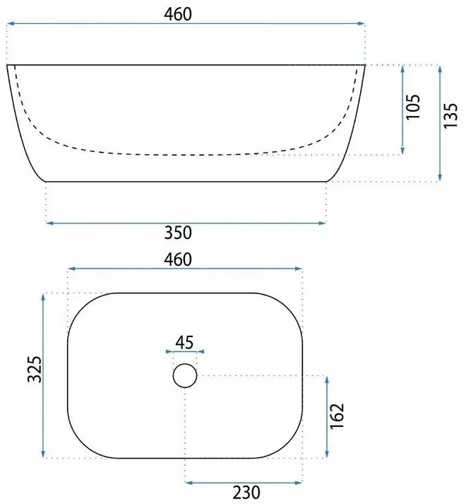 Умивалник за плот Basaro Hestia