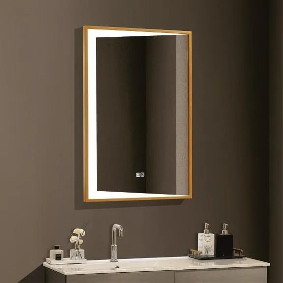 LED огледало за баня с нагревател, 60x90см, Inter Ceramic, ICL 1819