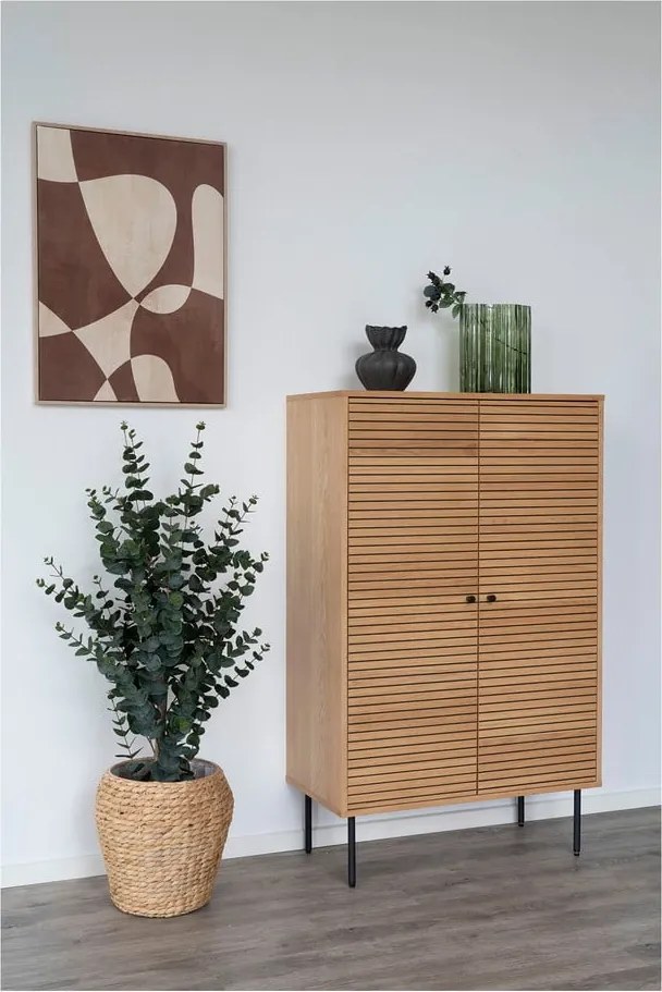 Зелена стъклена ваза (височина 26,5 cm) – House Nordic