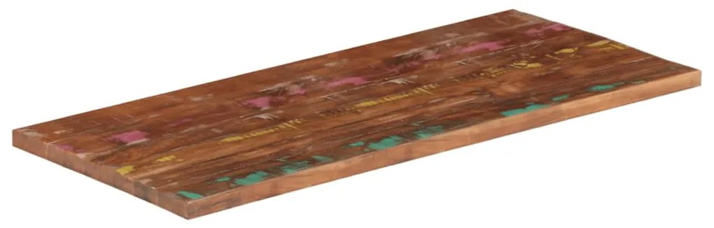 371125 vidaXL Плот за маса 100x50x3,8 см правоъгълен регенерирано дърво масив