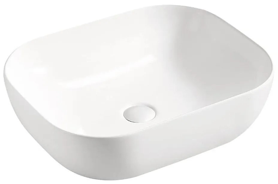 COMAD UM-6254 SMILE 50 DP - Мивка за плот SMILE 50x40 см, керамика, бял гланц
