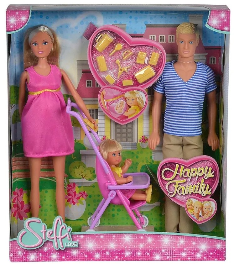 Кукли Steffi Love - Щастливо семейство