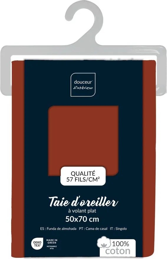 Памучна калъфка за възглавница 50x70 cm Lina – douceur d'intérieur