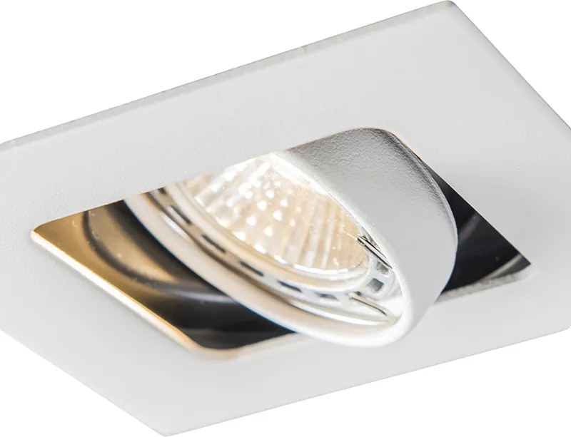 Смарт вградено бяло петно вкл. WiFi GU10 накланящ се - Artemis