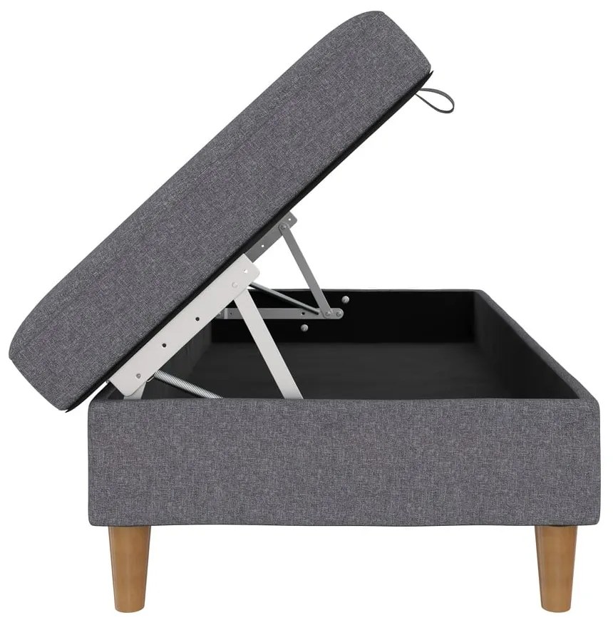 Сива табуретка Lilly – Støraa