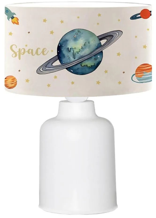 Детска лампичка CANDY 1xE27/40W/230V бяла/пъстра