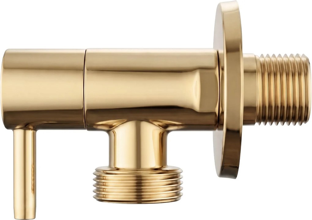 Ъглов вентил 1/2" x 3/4" Gold