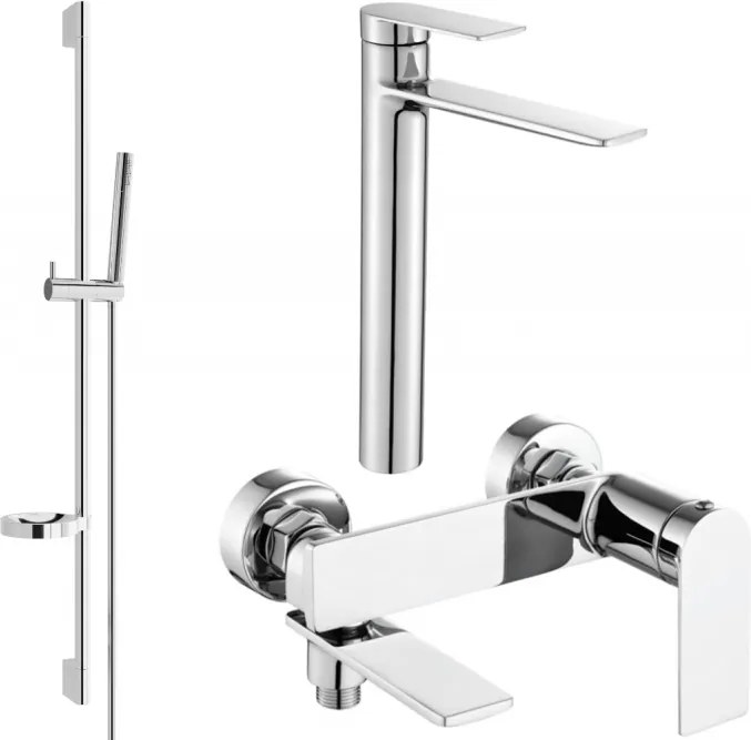 Mexen Zero Комплект за вана DS70, хром - 7113DS70-00