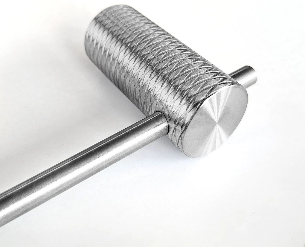 Закачалка за баня 9710 Prism Brush Nickle