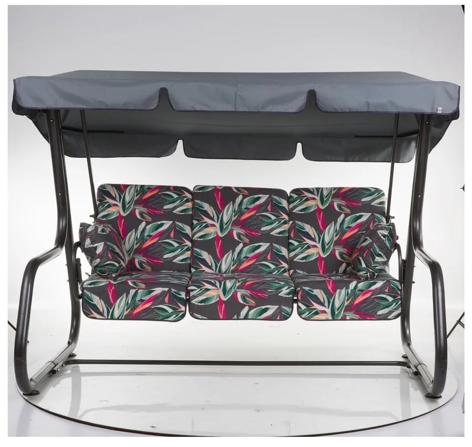 Тъмносива градинска люлка метална Rimini – Dajar