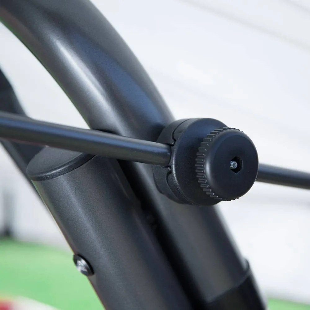 Тъмносива градинска люлка метална Rimini – Dajar