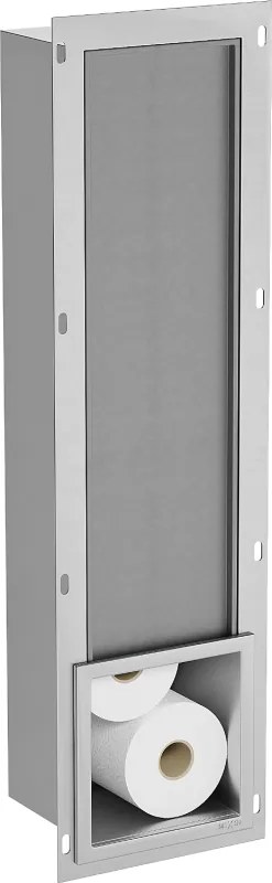 Mexen X-Wall-B държач за тоалетна хартия, инокс - 1915