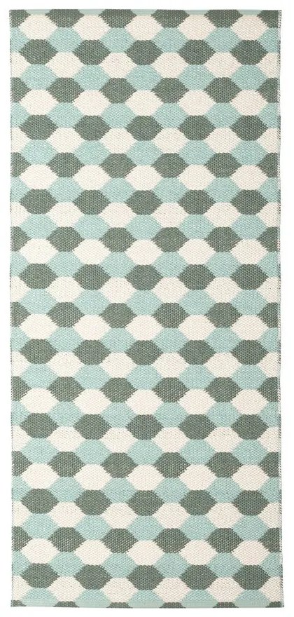Зелена и тюркоазена пътека за открито и закрито 70x160 cm Dana Army – Pappelina