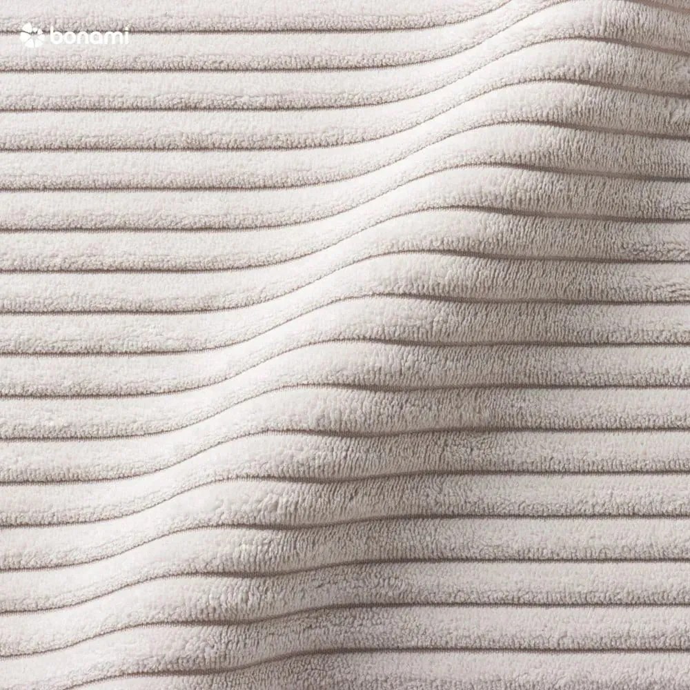 Кремаво велурено игрище от пяна 100x35x40 cm Montessori – Meowbaby