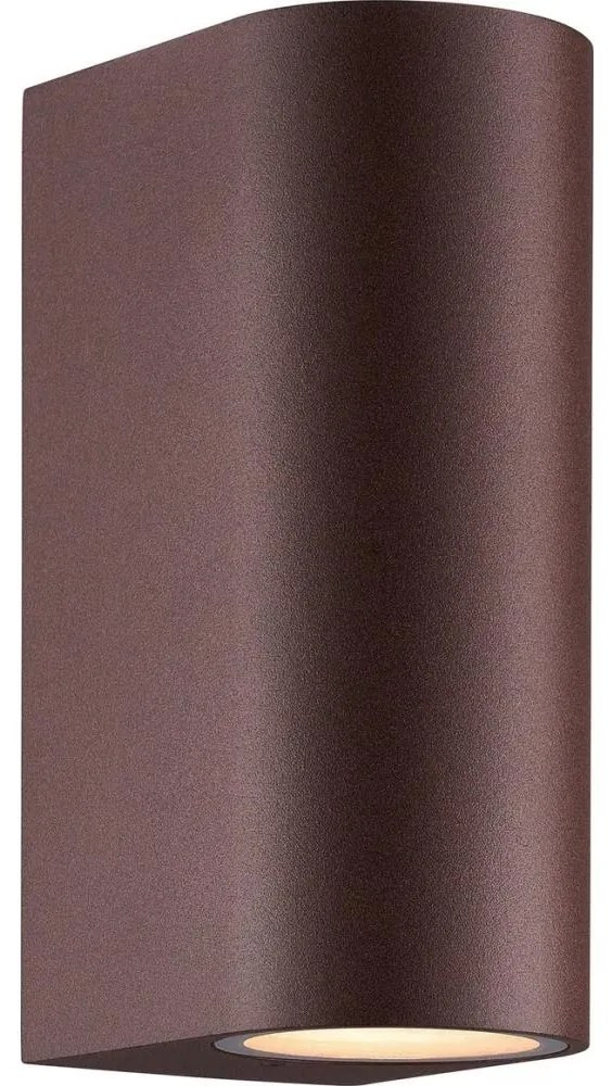 Nordlux - Екстериорен аплик DION 2xGU10/25W/230V IP44 rezavá