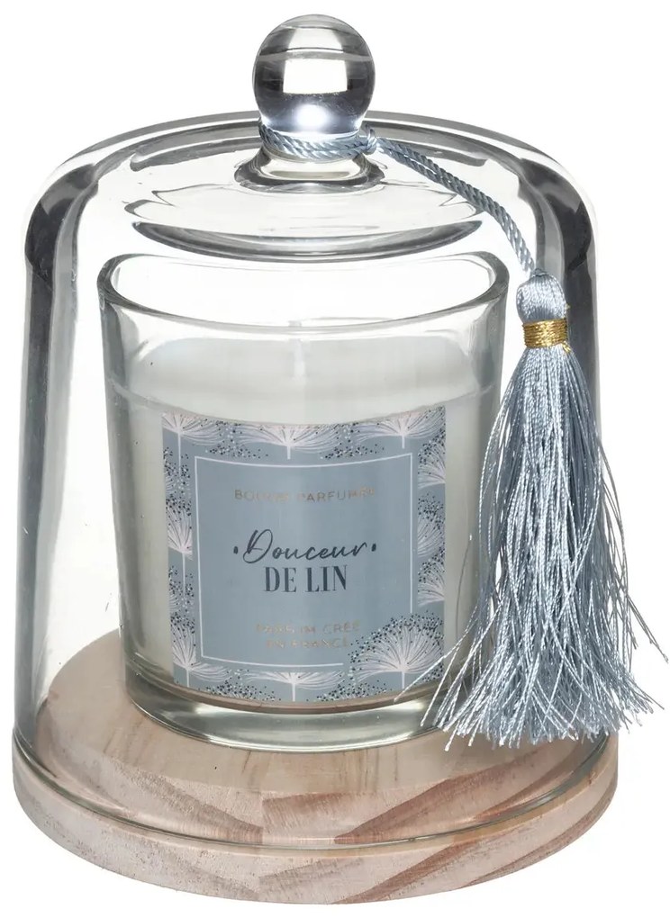 Ароматна свещ atmosphera Loli, Стъкло с капак, 130 g - Orange Blossom