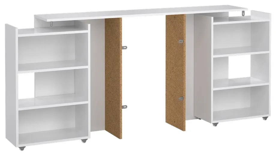 Бяла табла за легло 145x80 cm Naia – Tvilum