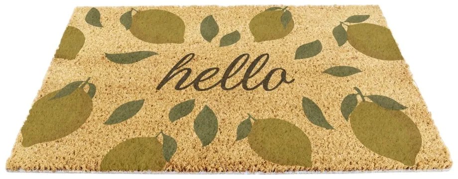 Изтривалка от кокосови влакна 40x60 cm Hello Lemons – Artsy Doormats