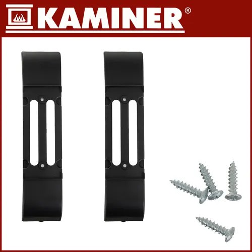 Електрически конвектор Kaminer Ziflo 2300W — С WiFi управление, термостат и дистанционно, черен