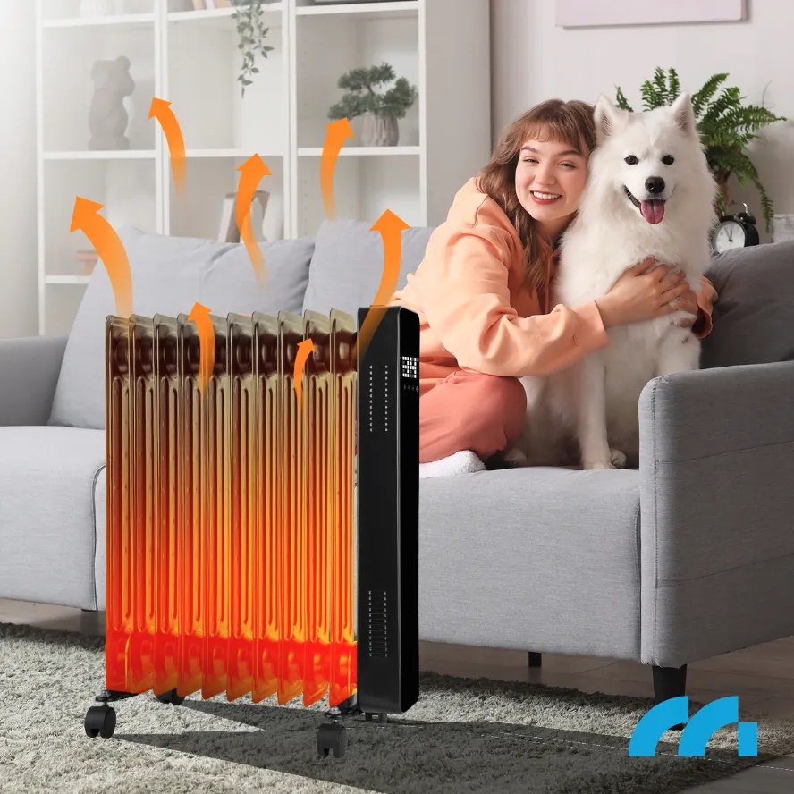 Електрически маслен радиатор MALTEC PROOIL2500WB