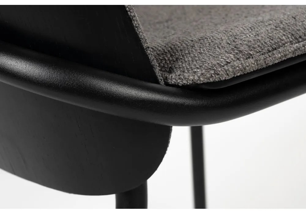 Тъмносиви трапезни столове в комплект от 2 броя Clip - Zuiver