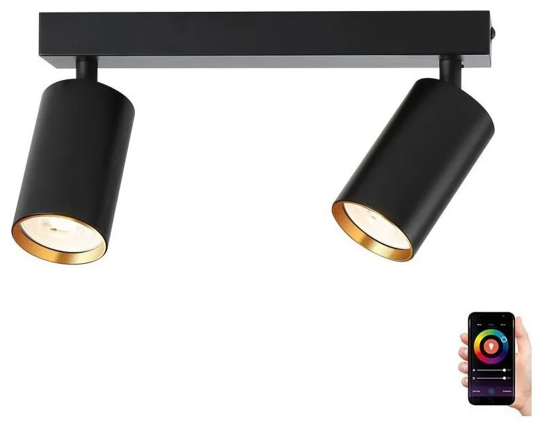 Immax NEO 07262W -LED RGB+CCT Димируема лампа NEO LITE PUNTO 2xGU10/6W/230V