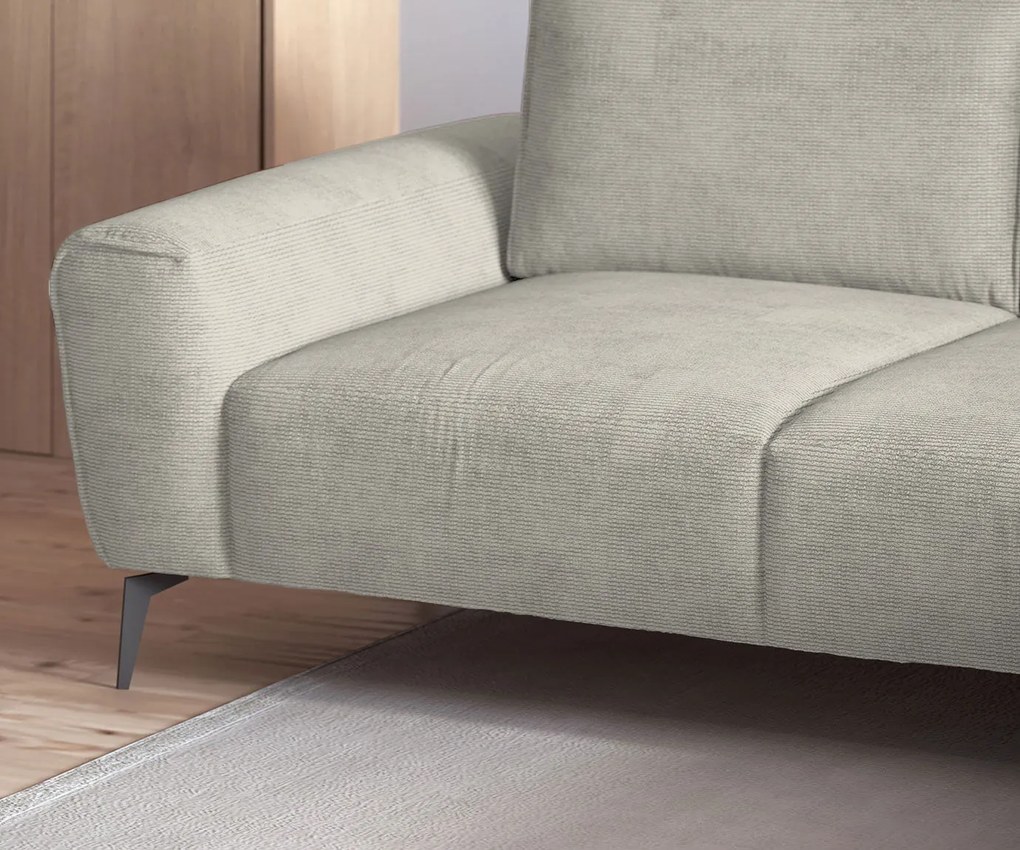 Ъглов диван Санур-бежов-десен