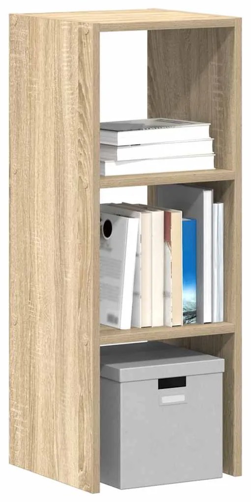 858807 vidaXL Библиотека стифиращи дъб сонома 30x30x80 см инженерно дърво