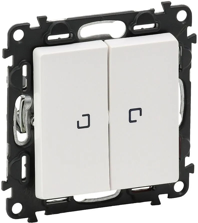 Legrand Сериен ключ с подсветка LED 0.15мА цвят бял Valena Life  - 752128