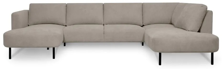 Бежов ъглов диван (десен ъгъл/"U" форма) Hero – Scandic